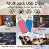 Thumb Drive 2GB USB Flash Drive 20 Pack Nicepicten Jump Zip Drive USB 2.0 Flash Drives 2GB Memory Stick with Lanyard & Label - Mixcolor view 4