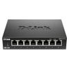 D-Link Ethernet Switch, 8 Port Gigabit Unmanaged Metal Fanless Desktop or Wall Mount Design (DGS-108/RE) (Renewed) view 1