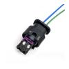 Automotive Electrical connectors 2 Pin Automotive W/a*t-e/r*p-r-o/o/f Connector Wire Harness Female pl;/UG Air Butt with Terminal and Cable 4F0973702/6R0973323/4H0973702A(4F0 973 702 A,5 Pcs) view 1