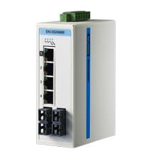 ADVANTECH Corp EKI-5524MMI-AE, Unmanaged Ethernet Switch, 4FE+2FE SC Multi-Mode, ATEX/C1D2, -40~75