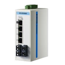 ADVANTECH Corp EKI-5524MMI-AE, Unmanaged Ethernet Switch, 4FE+2FE SC Multi-Mode, ATEX/C1D2, -40~75