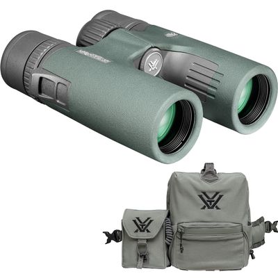 Vortex Optics Razor UHD 10x32 Binoculars & GlassPak Pro Binocular Harness
