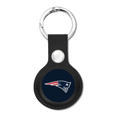 NFL New England Patriots Keychain Apple AIR TAG Holder for Dogs & Cats, Case for Apple Airtag Tracker, GPS Dog Tracking Device Pendant Holder