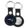 NFL New England Patriots Keychain Apple AIR TAG Holder for Dogs & Cats, Case for Apple Airtag Tracker, GPS Dog Tracking Device Pendant Holder view 2