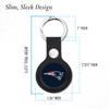 NFL New England Patriots Keychain Apple AIR TAG Holder for Dogs & Cats, Case for Apple Airtag Tracker, GPS Dog Tracking Device Pendant Holder view 4