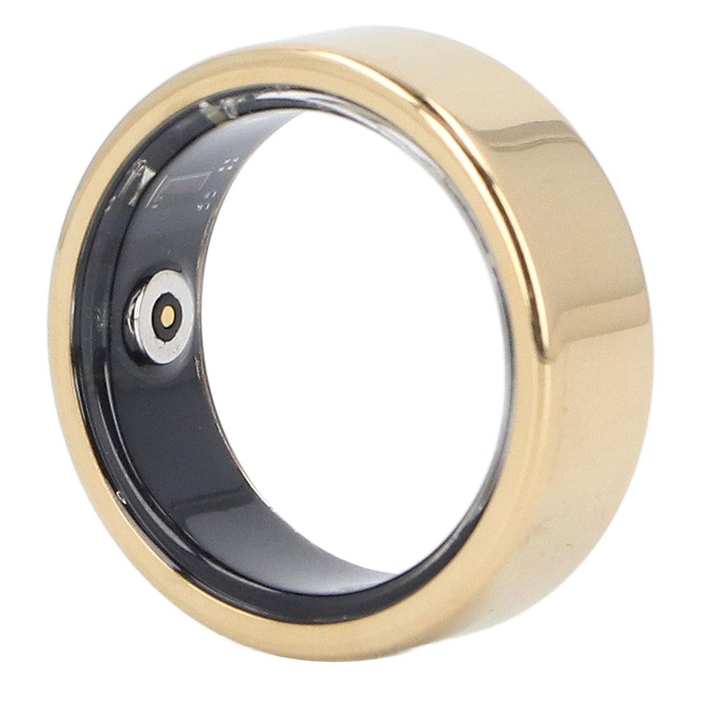 Cuifati Smart Ring, Sleep Fitness Ring for Men and Women, Multiple Data, Sleep Analysis, Simple and Fashionable, Alloy Material, (#8)