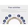 Cuifati Smart Ring, Sleep Fitness Ring for Men and Women, Multiple Data, Sleep Analysis, Simple and Fashionable, Alloy Material, (#8) view 4