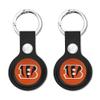 NFL Cincinnati Bengals Keychain Apple AIR TAG Holder 2-Pack for Dogs & Cats, Case for Apple Airtag Tracker, GPS Dog Tracking Device Pendant Holder view 1