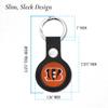NFL Cincinnati Bengals Keychain Apple AIR TAG Holder 2-Pack for Dogs & Cats, Case for Apple Airtag Tracker, GPS Dog Tracking Device Pendant Holder view 4