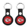 NFL Kansas City Chiefs Keychain Apple AIR TAG Holder 2-Pack for Dogs & Cats, Case for Apple Airtag Tracker, GPS Dog Tracking Device Pendant Holder view 1