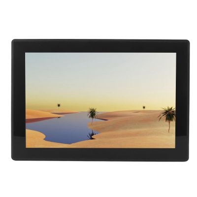 10.1 Inch Touchscreen Monitor, Wide View Technology, IP65 Multiple Device Compatible, with Strong Heat Dissipation, for Dc12v 100-240V (US Plug)