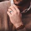 Cuifati Smart Ring, Health, Sleep Monitor with Touch Control, Body Temperature, Steps, SOS Alerts, Menstrual Cycles, Touch Control for Men Women (#12) view 4