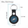 NFL Philadelphia Eagles Keychain Apple AIR TAG Holder 2-Pack for Dogs & Cats, Case for Apple Airtag Tracker, GPS Dog Tracking Device Pendant Holder view 4