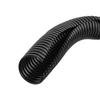 The Wires Zone 25 Feet 1" Split Wire Loom Conduit Polyethylene Flexible Tubing Black view 2