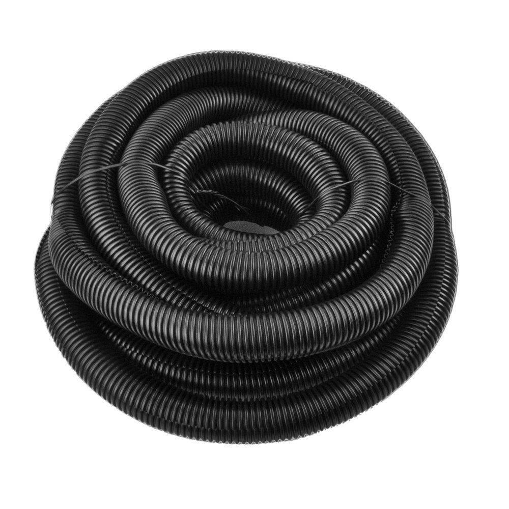 The Wires Zone 50 Feet 1" Split Wire Loom Conduit Polyethylene Flexible Tubing Black