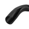The Wires Zone 50 Feet 1" Split Wire Loom Conduit Polyethylene Flexible Tubing Black view 2