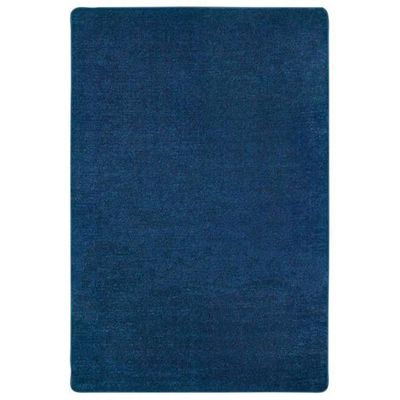 212 Main 7 ft. 6 in. x 12 ft. Mt. St. Helens Solids Carpet Marine Blue