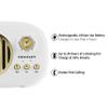 Crosley CR3044A-WH Piper Portable Bluetooth Speaker, White view 3