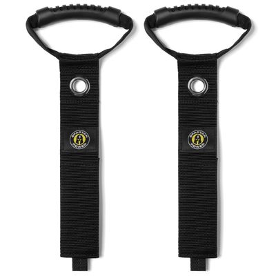 Spartan Power Heavy Duty Storage Straps with Handle, 2" X 22" Extension Cord Holder Organizer for Garage Organization and Hose Storage (2 Pack)