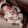 0-3Month Baby Photo Props Soft Knit Jumpsuit for Photoshoots Photo Wear Infant Photography Props Outfit Baby Photography Suit view 3