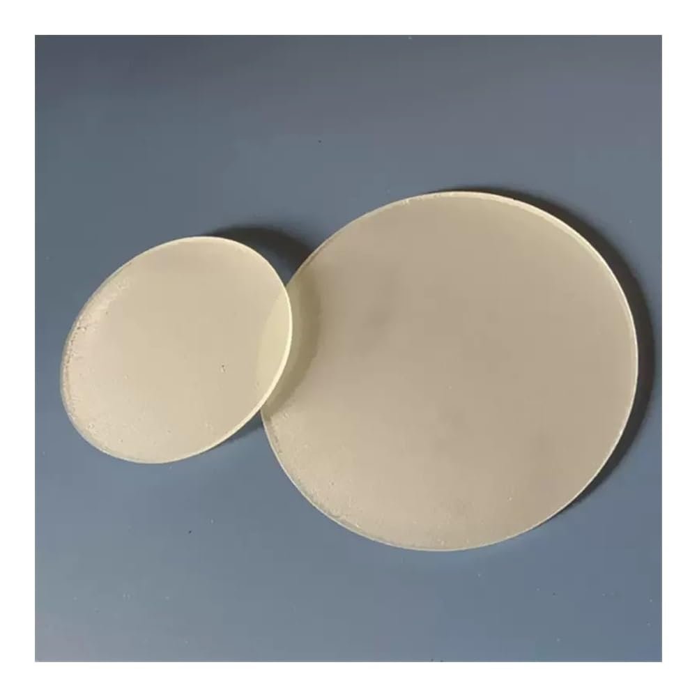 ZTBH Microscope Accessories Kit Torch Frosted Glass Plate Diameter 35-110mm Round Flat Glass LED Flashlight Lampshade Microscope Slides (Size : D59mmT1.6mm)