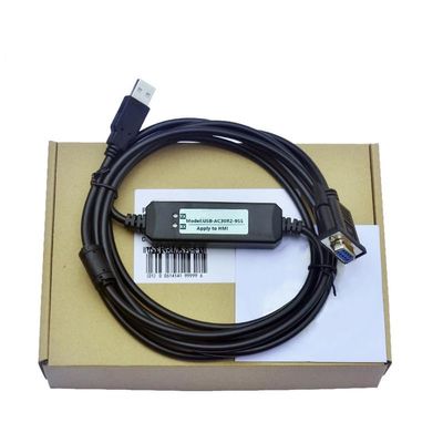 USB-AC30R2-9SS for Touch Panel A970/A985GOT Debugging Cable Communication Data Cable Programming Cable Dual Chip Design Industrial Grade 3 Meters