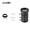 Zowietek 5-50mm 12MP C-Mount Low Distortion Zoom Lens, with C-CS Adapter, for ZowieCAM POV CS/C Mount, IMX477 Raspberry Pi HQ Camera, Industrial Telescope Lens, Manual Focus, Aperature view 2