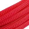 Outdoor Extension 10 Meters Flat Braided Expandable Cable Sleeves 4mm 6mm 8mm 10mm 12mm 16mm Nylon Snakeskin Wire Sleeving Solar sheathed (Color : RED, Size : 4mm) view 1