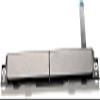 DirectNine Basics New for E7300 7300 E7400 7400 L+R Touchpad Mouse Buttons Trackpad Key N07R2 0N07R2 Silver view 1