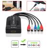 HD to YPBPR Male Converter Supports 1080P Video Audio Converter Adapter 5RCA RGB R/L Audio Output view 4
