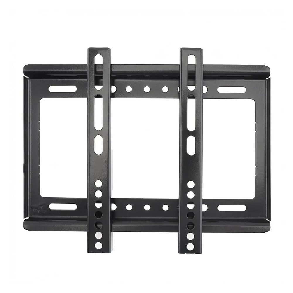 AVXANKTG 25kg Adjustable TV Wall Mount Bracket Flat Screen TV Frame with Level Fits 14-42 Inch HDTV Flat Screen TV, Black