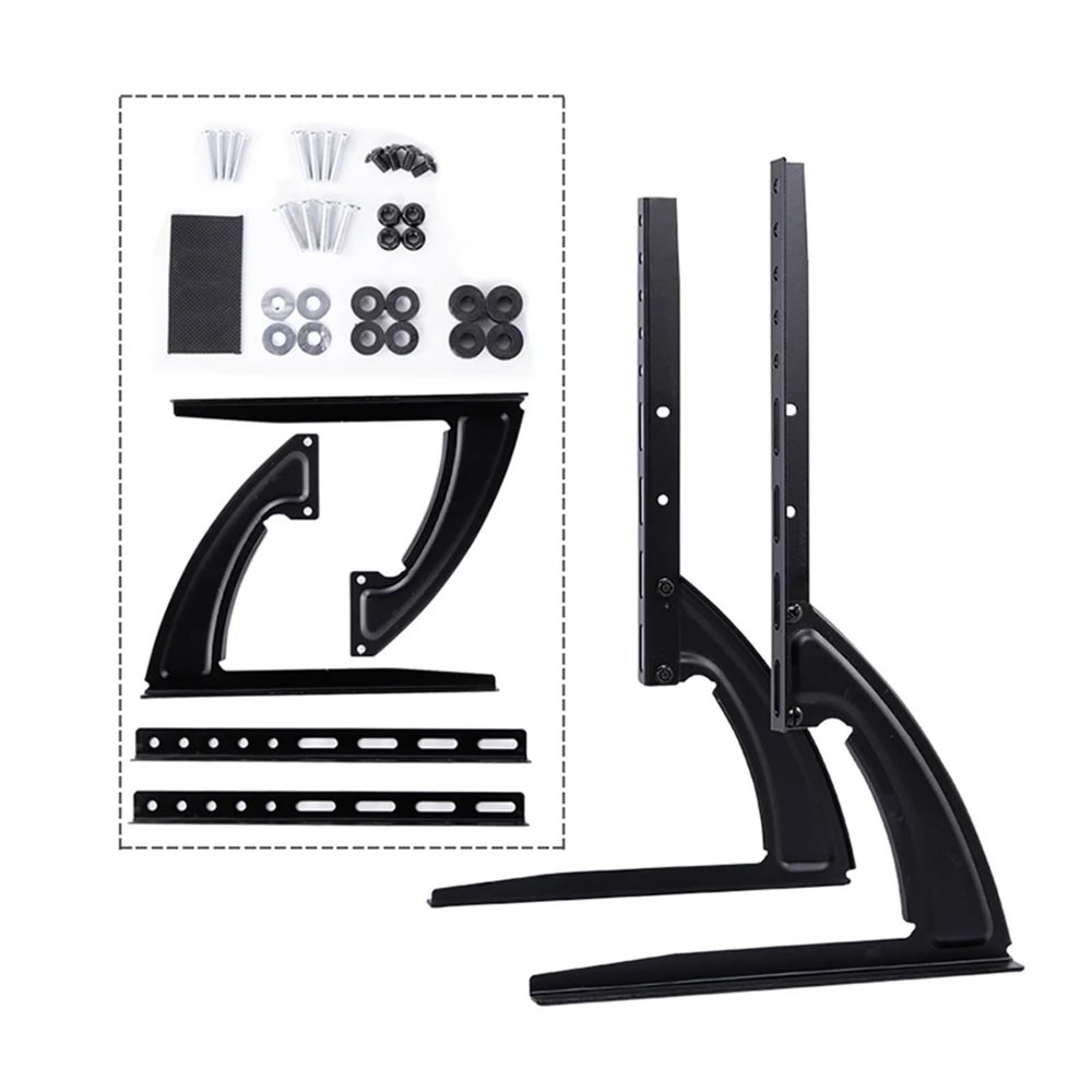 AVXANKTG Desktop TV Stand Base for 14-42 inch LCD/LED/Plasma TV, TV Stand Legs for Screen Monitor Stand