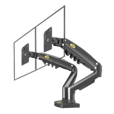 WPTGODGB F160 Supports USB3.0 27-inch 2-9KG Dual Monitor Stand, Suitable for Non-Porous air Pressure air Support TV Stand Dual Screen 360 Rotating Desktop (Color : F160)