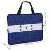 Leopard Print Honduras Flag Laptop Bag Laptop Case Computer Messenger Bag with Adjustable Shoulder Strap view 3