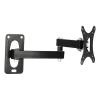 CUFTOBJM Wall-Mounted Flat Panel rotatable Monitor Adjustable Steel Plate with Screws TV Bracket Set Suitable for 10-24 inches view 3