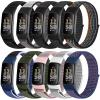 10 Pack Sport Loops Band Compatible with Fitbit Charge 6/ Charge 5 Bands Nylon for Women Men, Replacement Charge 6 Charge 5 Straps, Breathable Fabric Sport Wristband view 1