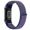 10 Pack Sport Loops Band Compatible with Fitbit Charge 6/ Charge 5 Bands Nylon for Women Men, Replacement Charge 6 Charge 5 Straps, Breathable Fabric Sport Wristband view 2