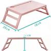 WUHUQN Laptop Bed Table, Office Desk Laptop Desk Dormitory Folding Desk Lazy Man Office Bed Desk Laptop Desk, view 2