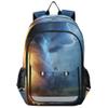 Glaphy Tornado Colorful Backpack School Backpack Lightweight Notebook Laptop Backpack Students Bookbag with Reflective Stripes view 1