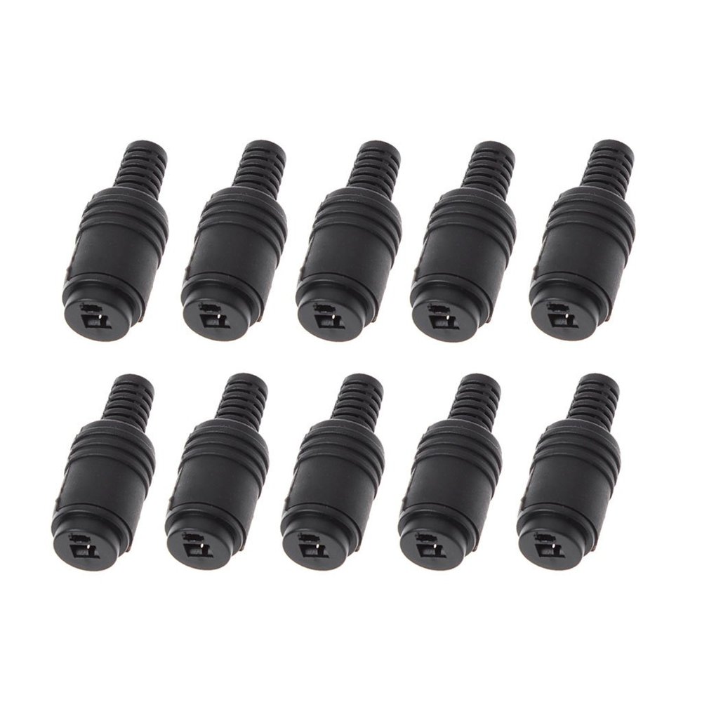 10 Pcs 2 Pin DIN Speaker Plug 2-Pin Plug HiFi Loudspeaker Cable Solder Connector