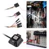 Sunicon Desktop Computer Power Switch, Dual USB Ports Power Reset Button Audio Microphone Port Power Reset Button Audio Microphone Port view 3