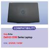 D-KXCPELE 747KP 0747KP New Replacement for Dell G3 15 3590 Laptop LCD Cover Back Rear Top Lid 460.0H70N.0022 Black Shell Blue Logo view 2