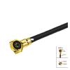 Skcvmn IPEX MHF4 to RP SMA IPEX U.FL IPX M2 MHF4 to RP-SMA Female Compatible with M~ni PCI 0.81mm Compatible with 7260NGW 8260NGW M2 Card Intel WiFi Board (Color : 25CM) view 2