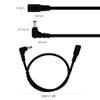1.6FT DC Power Extension Cord 5.5mm x 2.1mm 12V Male to Female 18AWG Power Extension Cord for Surveillance Camera Router LED Light Bar 2pcs view 4