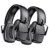Link Dream 2Pack Shooting Ear Protection, NRR 35dB Ear Protection Hearing Protection Noise Cancelling Ear Muffs with Adjustable Headband for Gun Range Hunting view 1