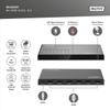 DIGITUS DS-55334 HDMI Switch 5x1  5 In 1 Out  UHD 8K/60 Hz HDTV: 7680  4320p  HDCP 2.3 & HDMI 2.1  HDR, CEC, Deep Color, DTS, Dolby Digital, LPCM  For TV, Monitor, PS5, PS4, Xbox view 2