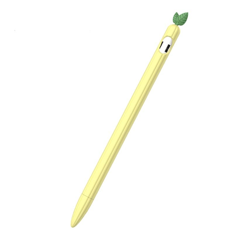 GANGANPRO Pencil Case Compatible with Apple Pencil 1st Generation Case,Protective Skin Holder Grip Accessories for Apple Pencil 1st Gen - Pineapple
