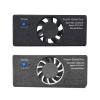 BEIYINAI Professional Camera Cooling Fan Rapid Heat Reduction Radiator for A7M3 A6400 A6000 A7riii USB Fan view 4