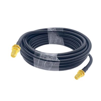 1M 2M 5M 10M 20M SMA Male to SMA Male RG58 50ohm Coaxial Cable SMA Plug WiFi Antenna Extension Cable Connector Adapter Pigtail(RPSMA F to RPSMA F,1M)
