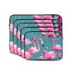A Flock of Flamingos Pattern Laptop Sleeve Bag Shockproof Portable 10 Inch Laptop Bag Case Waterproof Carrying Case Laptop Cover Briefcase for Women Men view 2